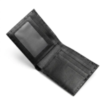 Custom Branded Black Bifold Wallet - Image 2