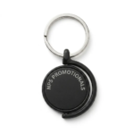 Custom Engraved Metal Spinning Keyring - Image 2