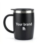 Custom Insulated Stainless Steel Travel Mug With Lid - Image 2