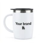 Custom Insulated Stainless Steel Travel Mug With Lid - Image 5