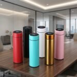 Multicolor Stainless Steel Smart LED Temperature Display Water Bottle - Image 9