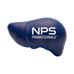Custom Multicolor Liver Shaped Promotional Stress Ball - Image 2