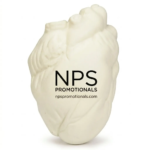 Custom Printed Multicolor Anatomical Heart Stress Ball - Image 2