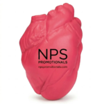 Custom Printed Multicolor Anatomical Heart Stress Ball - Image 4