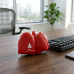 Custom Printed Multicolor Lung Shaped Stress Toy - Image 5